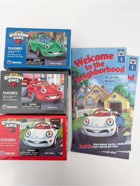 NEW IN BOX Chevron cars